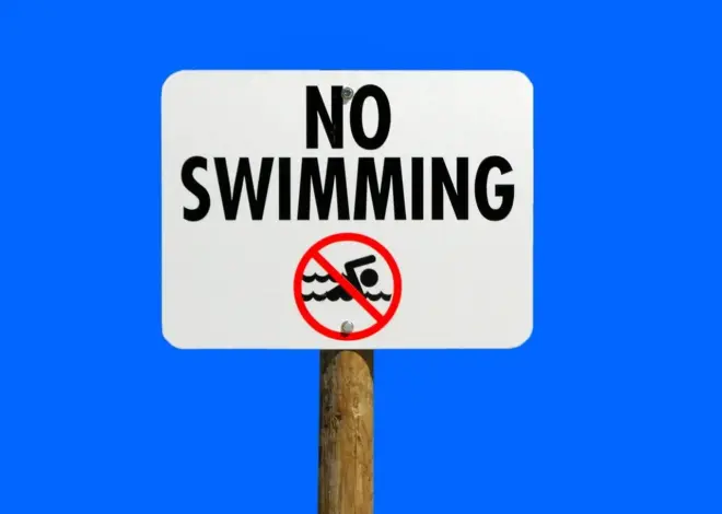 Hvorfor frarådes badning efter kraftig regn?